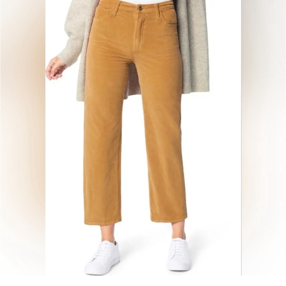 Joe's Jeans Corduroy Wide Leg Crop Pants